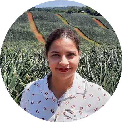 Mariel I. Cárdenas Colorada Fresh Pineapples